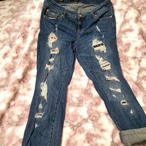 Torrid Boyfriend "patriot" jeans